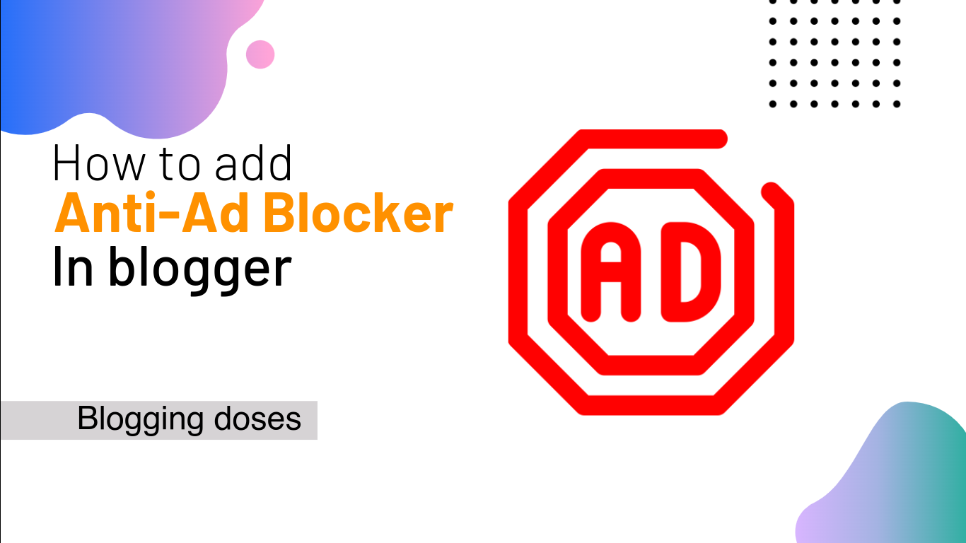 How to install Killer Anti Adblocker in your Blogger